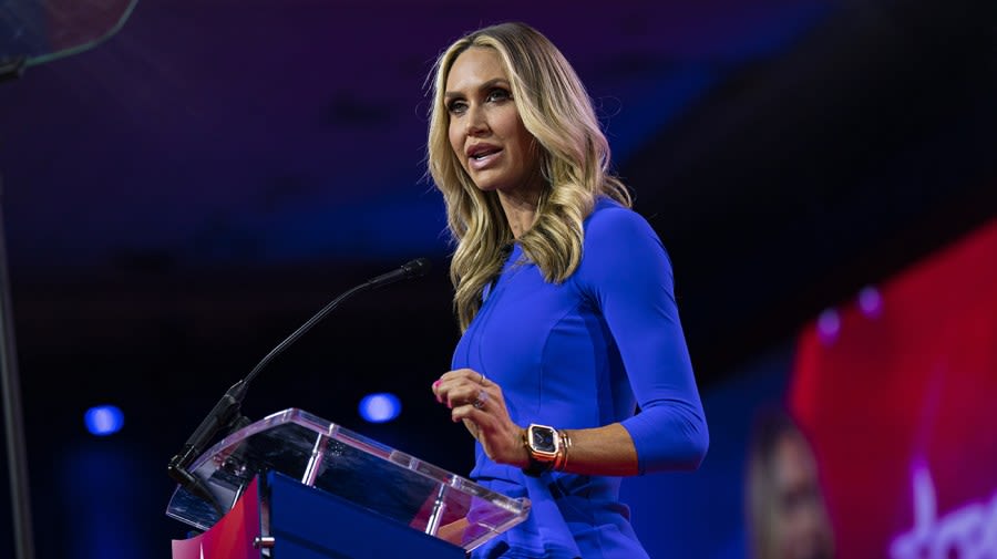 Lara Trump blames ‘deep state’ for campaign hack, X interview glitches