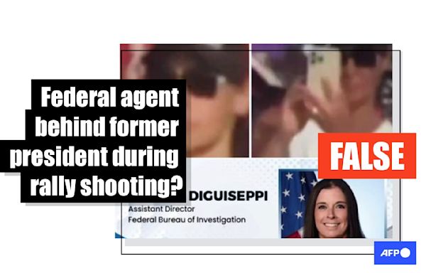 Woman behind Trump during assassination attempt misidentified as FBI operative