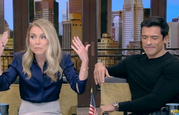 'Live's Kelly Ripa complains that Mark Consuelos expects her to "keep up" while on runs together: "Makes it deeply unpleasant for me"