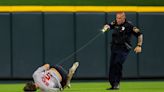 Officer uses Taser on fan who ran onto GABP field, did backflip at Reds-Guardians game