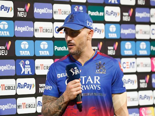 Faf du Plessis' "Nervous" Remark Despite Dominant Win Over GT Sums Up RCB's Current State | Cricket News