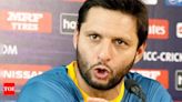 'Things don't work this way': Shahid Afridi criticizes PCB for frequent changes impacting team performance | Cricket News - Times of India
