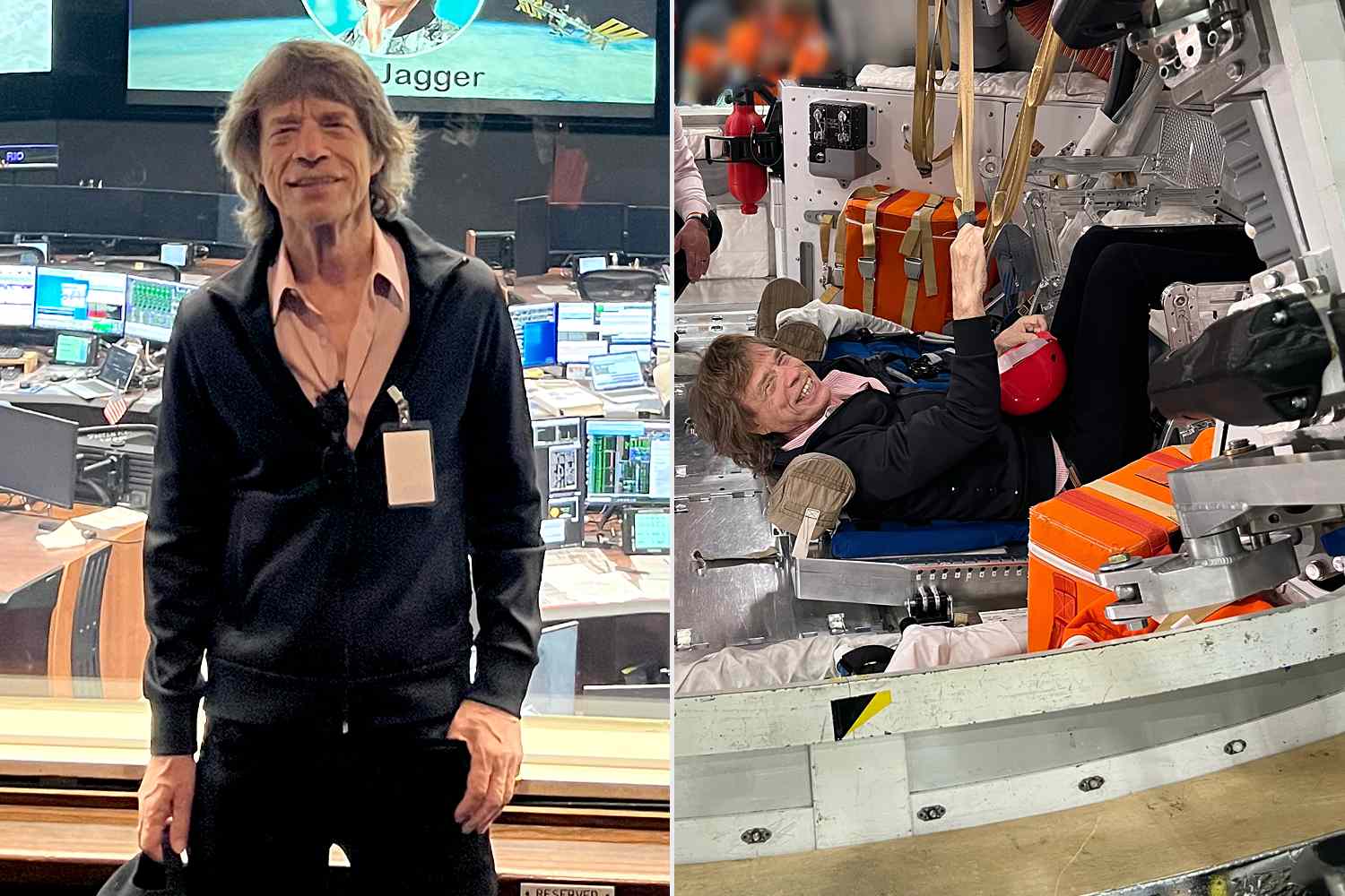 Mick Jagger Visits NASA Headquarters — See All the Astronomical Photos!