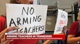 Angry protests as Tennessee Republicans pass law allowing teachers to carry concealed weapons