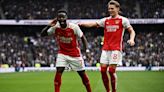 Watch Bukayo Saka's brilliant reply to Spurs fans' embarrassing five-word chant