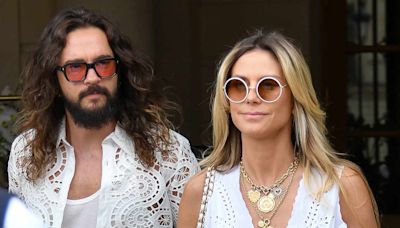 Heidi Klum Leaves Paris with Husband Tom Kaulitz, Plus Cardi B, Rebel Wilson, Common and More