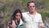 En fotos: del romántico paseo por la playa de Brad Pitt y su novia al impactante look de Jennifer Lopez