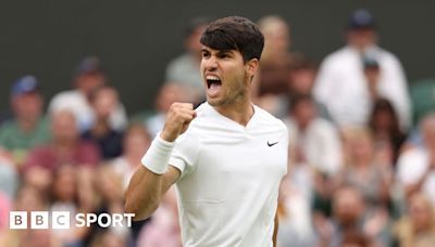 Wimbledon 2024 results: Carlos Alcaraz wins five-set thriller against Frances Tiafoe