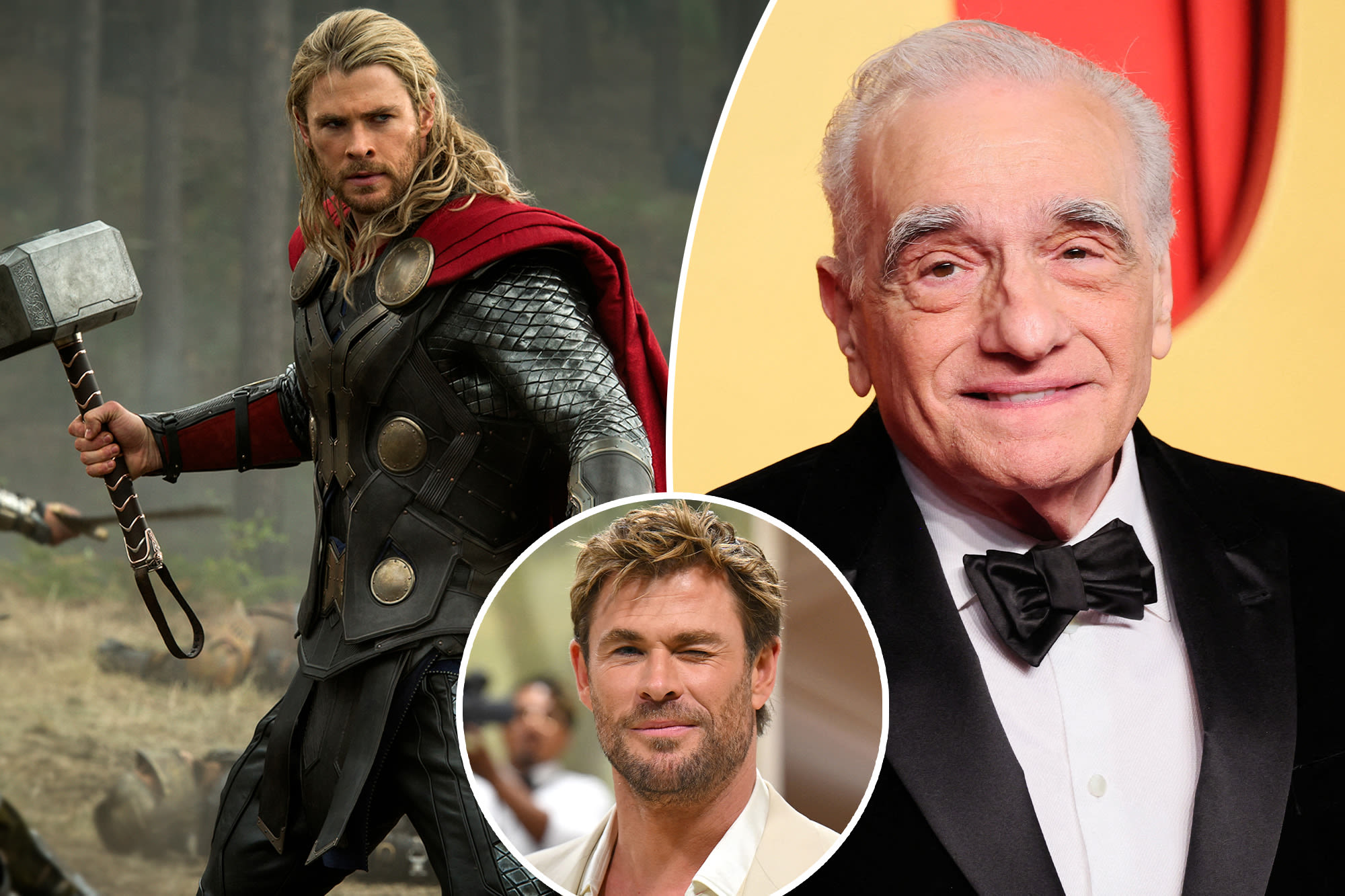 Chris Hemsworth slams Marvel actors for dissing franchise — and ‘harsh’ Martin Scorsese