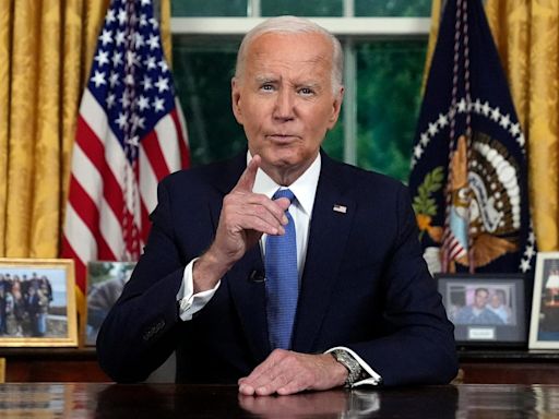 Read the transcript of Biden's Oval Office address on decision to leave 2024 race