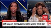 Congresswoman Maxine Waters, 85, Adjusts Wig Live on CNN While Discussing 2024 Election in Viral Moment: 'She's Real for This'