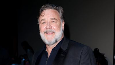 Russell Crowe reacts to THOSE Dakota Johnson comments about Madame Web