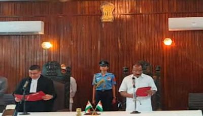 Indra Sena Reddy Nallu sworn in as acting Mizoram Governor