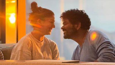 PHOTOS: Nayanthara and Vignesh Shivan share dusk time romance under the yellow sun in Hong Kong