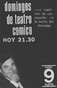 Domingos de teatro cómico