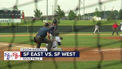 SF East dominates SF West on Military Appreciation Night in Legion Baseball