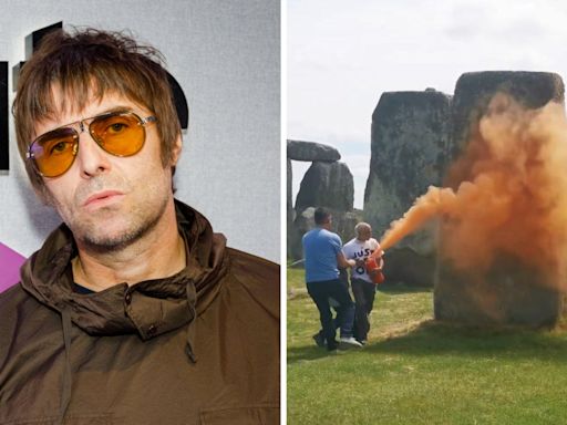 Liam Gallagher issues warning to Just Stop Oil after Stonehenge stunt