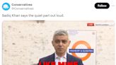 Tory minister disowns his own party’s misleading attack on Sadiq Khan