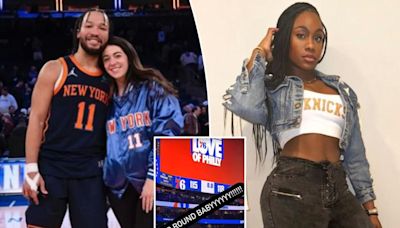 Wives of Jalen Brunson, Josh Hart celebrate Knicks finishing off 76ers: ‘King of New York’