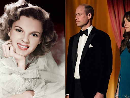 Judy Garland reportedly had help of PI to fight addiction, Prince William and Kate 'going through hell'