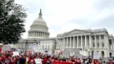 Gun control advocacy groups rally at Capitol, urge senators to pass reform