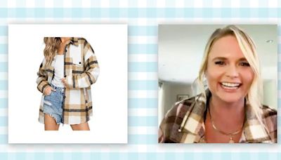 Miranda Lambert's Cozy Shacket Will Be Your New Fall Staple