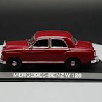 ixo 1:43 Mercedes-Benz W 120賓士合金復古玩具汽車模型收藏禮品