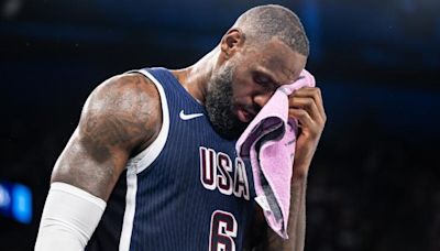 LeBron James eye injury update: USA basketball star receives stitches to seal cut in Olympics quarterfinals | Sporting News