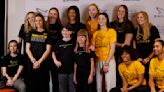 Photos: Hawkeye women's basketball team visits Rhythm City