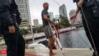 Meet TikTok star Lieutenant Dan who survives Hurricane Milton, Hurricane Helene by staying on boat