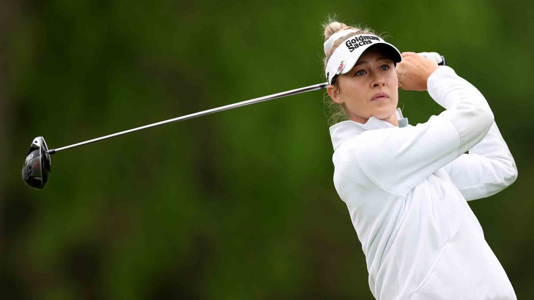 Nelly Korda, in search of history, surges. But 2 others posing problem for her