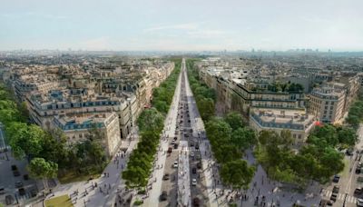 Call for green makeover of Champs-Élysées to reclaim avenue for Parisians