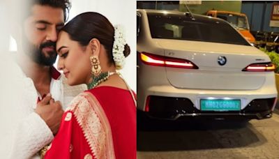 Sonakshi Receives Expensive Wedding Gift From Hubby Zaheer - A BMW i7 Electric Worth Rs 2 Cr