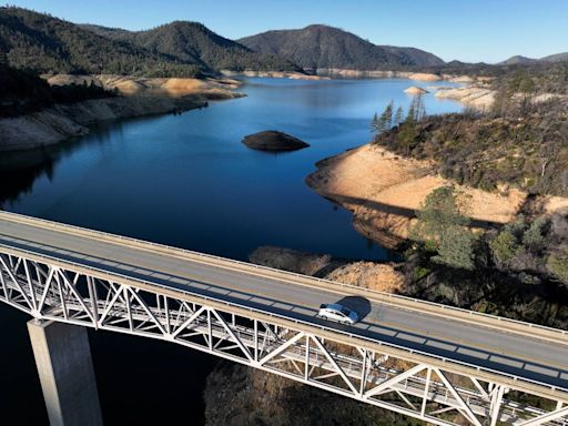 California’s second-largest reservoir is full — again. How high is the water at others?