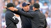 Aaron Boone ejected after arguing strange interference call on Juan Soto with bases loaded