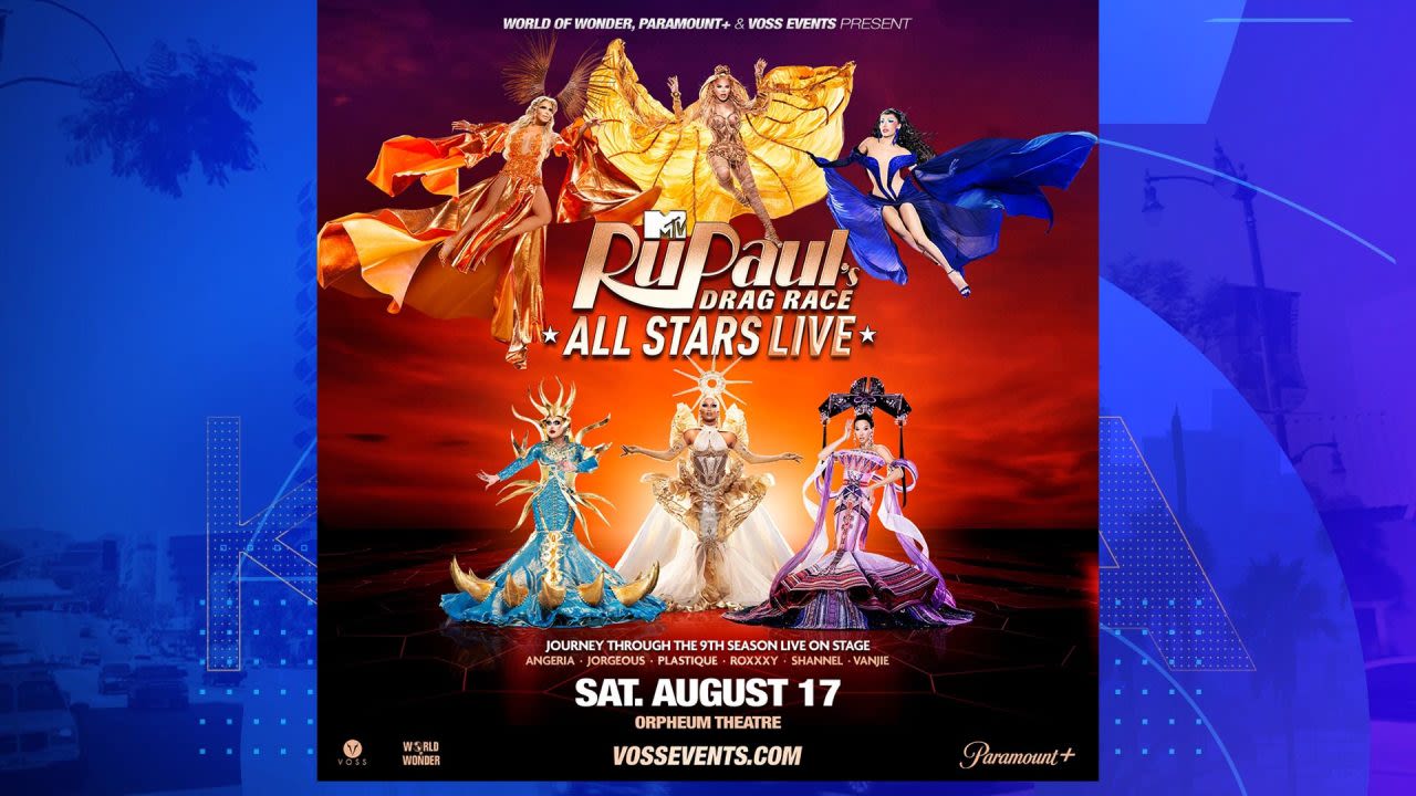 You could win tickets to see RuPaul’s Drag Race All-Stars LIVE at the Orpheum Theatre