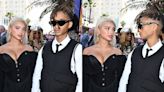 Jaden Smith Goes Utilitarian in MSFTSrep and Girlfriend Sab Zada Goes Sheer in Vivienne Westwood Skirt for ‘Bad Boys: ...