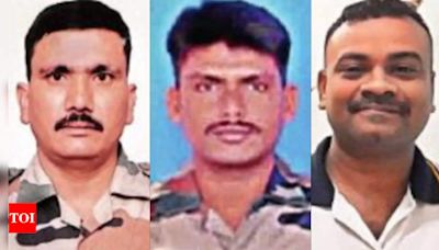 3 Andhra Pradesh soldiers among 5 dead in Ladakh flash flood | Vijayawada News - Times of India