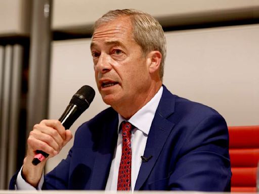 Farage hits back after he was called 'Tommy Robinson in a suit'