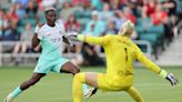 Temwa Chawinga shot a ball into the river. Then she set the KC Current goals record