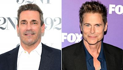 Jon Hamm feared Rob Lowe would snag his “Mad Men” role after a disappointing “West Wing” audition