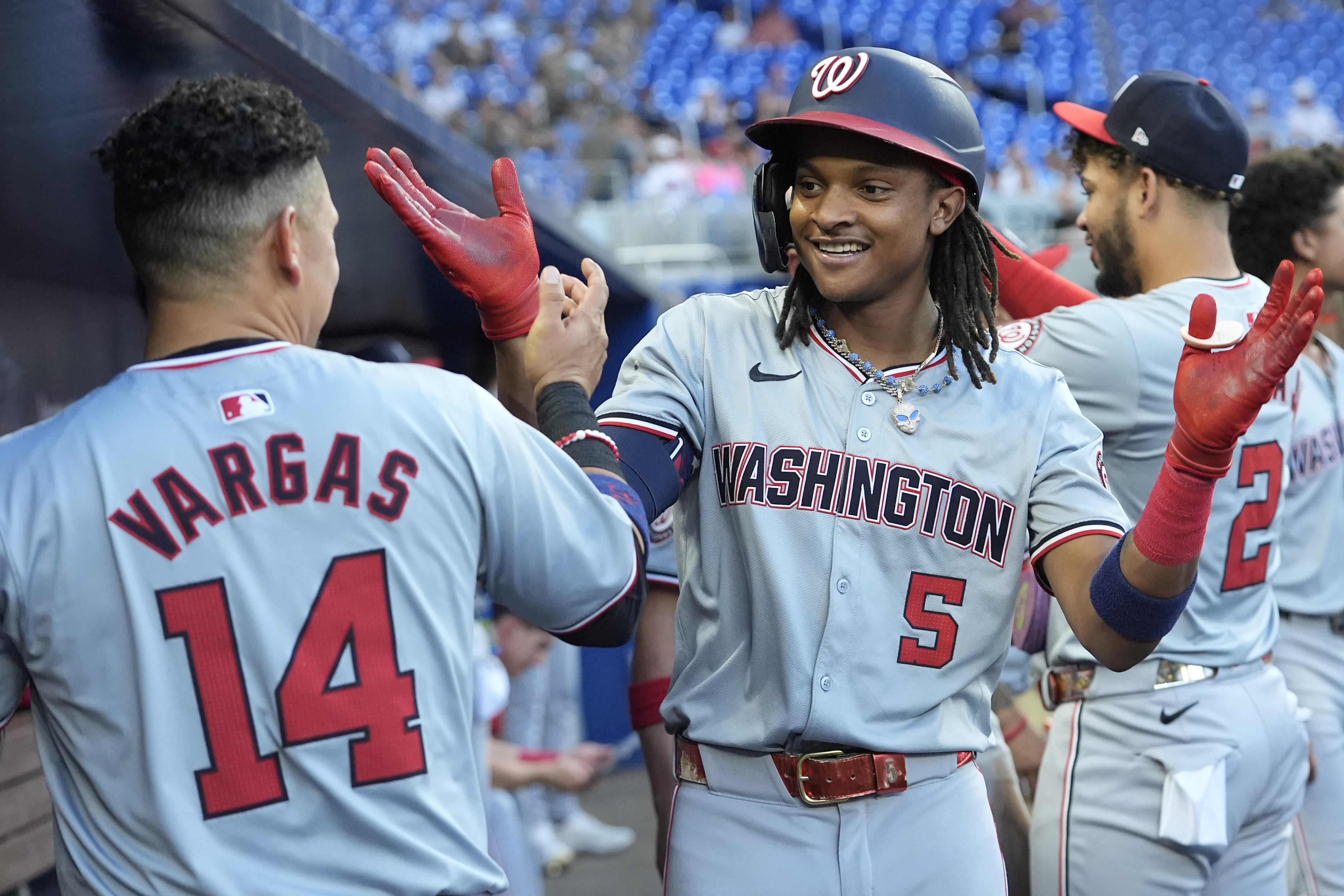 CJ Abrams homers as Nationals complete 4-game sweep of NL-worst Marlins with 7-2 win