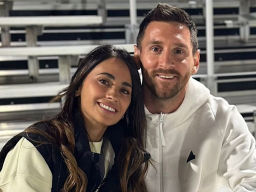 Anto Roccuzzo compartió una foto de Lionel Messi en Miami y sorprendió por el look del capitán