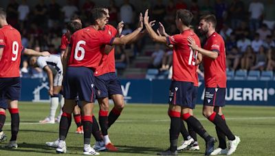 Osasuna se impone al Promesas en el primer amistoso de la pretemporada (5-0)