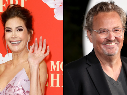 Teri Hatcher reveals text Matthew Perry sent her before his death after they were kicked off dating app