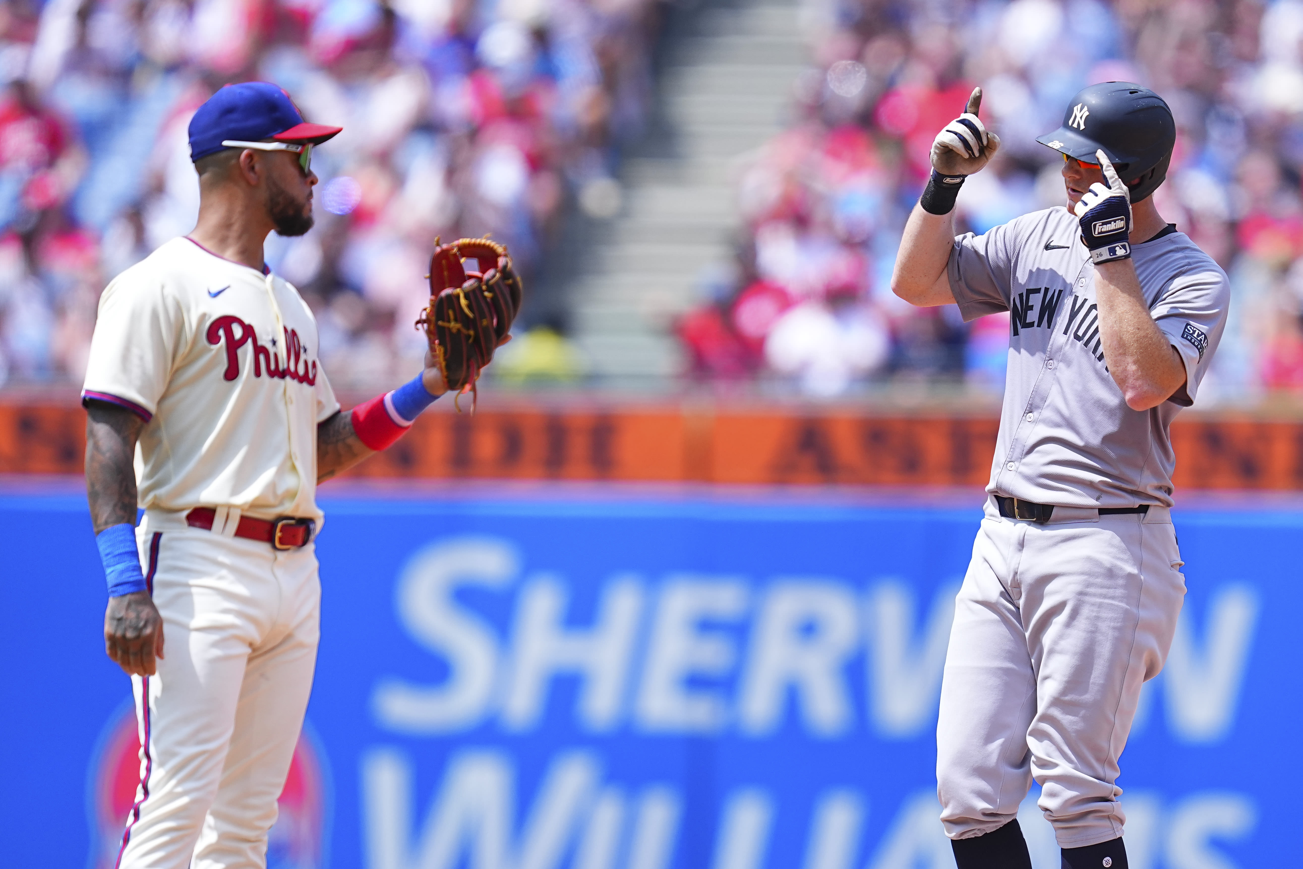 Despite ‘scratching' back, Yankees hand Phillies first sweep of season