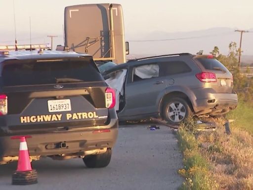 6 now dead after driver killed in 2nd crash on SR-138 in Antelope Valley