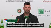 ¿A qué se refiere Djokovic?: "No quiero abrir la caja de Pandora y hablar de cosas" - MarcaTV