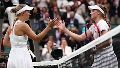 Wimbledon 2024: Rybakina overpowers former world No. 1 Wozniacki to reach fourth round