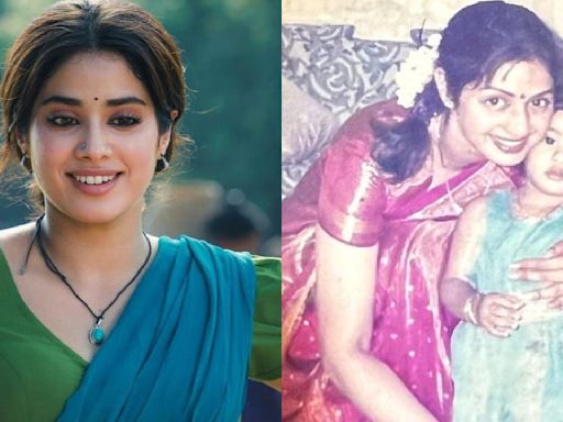 Jr NTR's Devara makers compare Janhvi Kapoor with her mom Sridevi; here’s what actress has to say